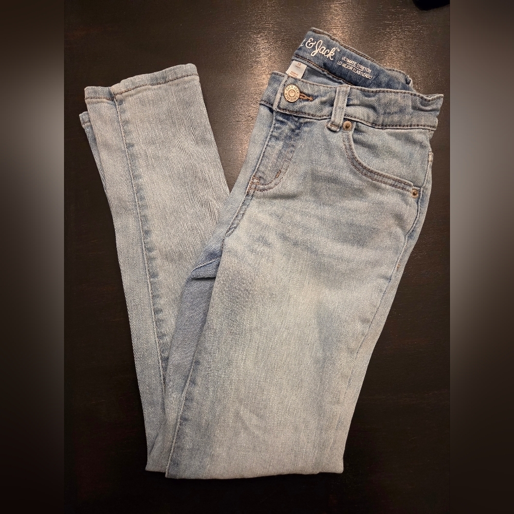 Girls Stylish Light Blue Jeans